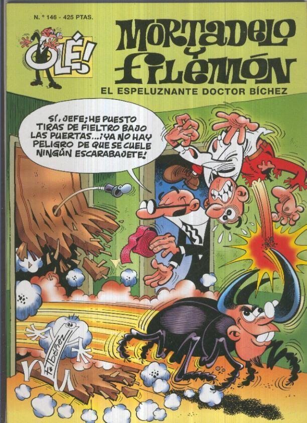 Coleccion Ole numero 146: Mortadelo y Filemon: El espeluznante doctor Bichez (tercera edicion 2014)