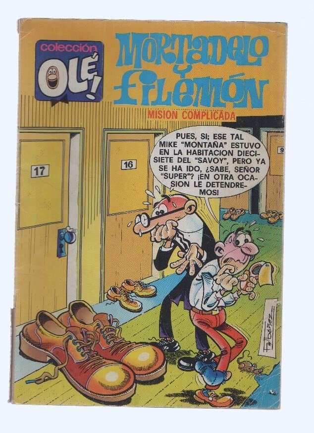 COLECCION OLE, Numero 154: MORTADELO y FILEMON: Mision Complicada (3a Edicion)