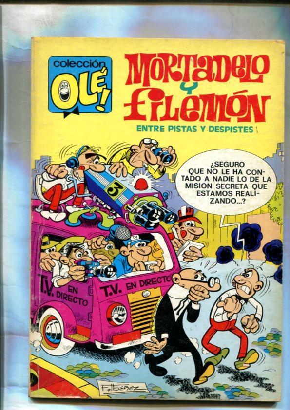 Coleccion Ole numero 083: Mortadelo y Filemon: Entre pistas y despistes (numeracion en el lomo)