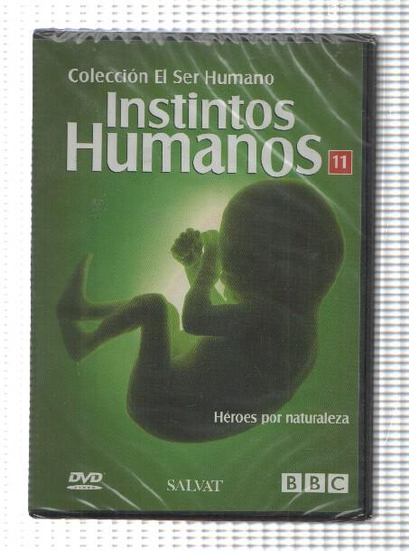 Salvat-BBC: DVD 11 Coleccion el Ser humano, Instintos humanos - Heroes por naturaleza