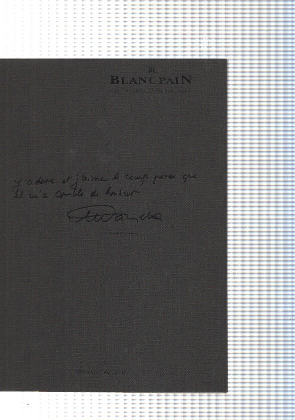 Catalogo relojes BlancPain