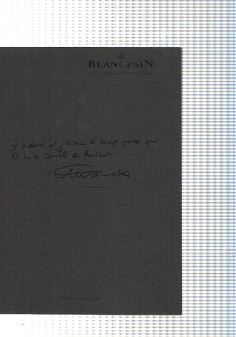 Catalogo relojes BlancPain