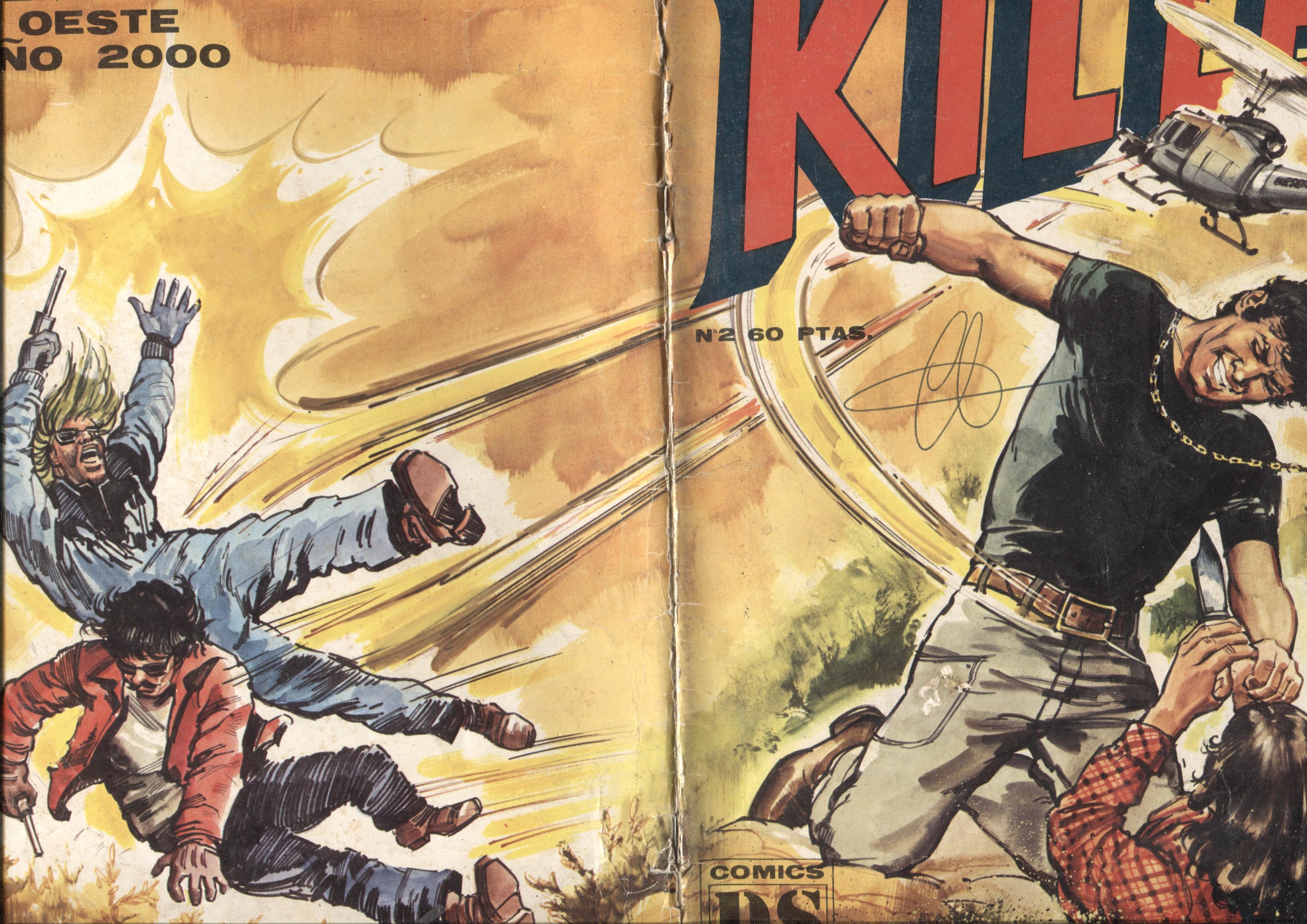 Killer numero 2: Killer, Nick Jolly, Halcon Escarlata (numerado 1 en interior)