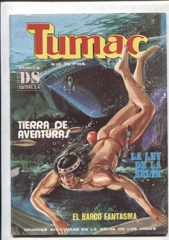 Tumac numero 13: Tierra de aventuras, El barco fantasma, La ley de la selva