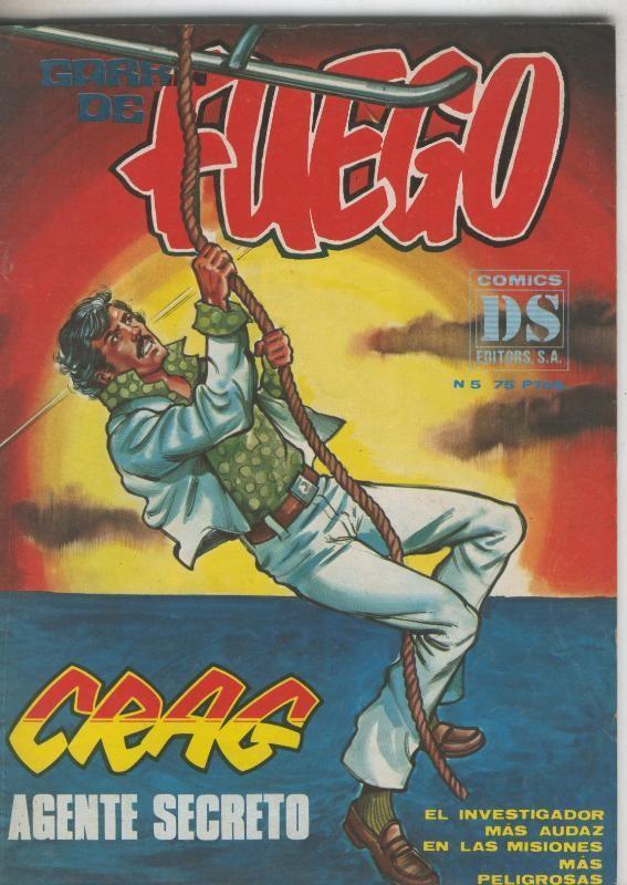 Ediciones Dalmau: Garra de fuego numero 5: Crag, Garra de fuego, Agente secreto