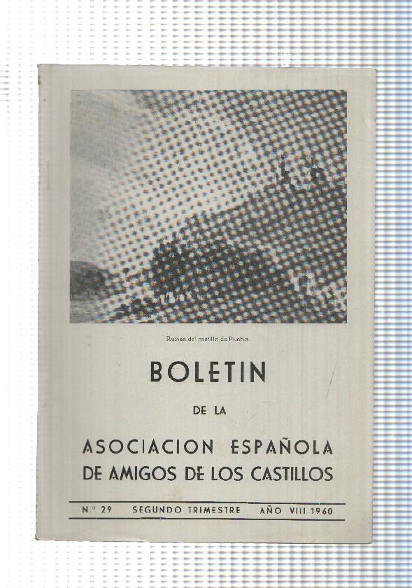 Boletin: num 29 de la Asociacion española de amigos de los castillos. 1960. Ruinas del castillo de Puebla