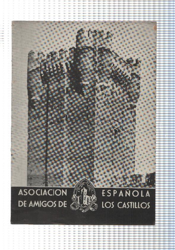 A.E.A.C conferencia 1954: Asociación Española de Amigos de los Castillos - La torre del homenaje castillo Mota. 
