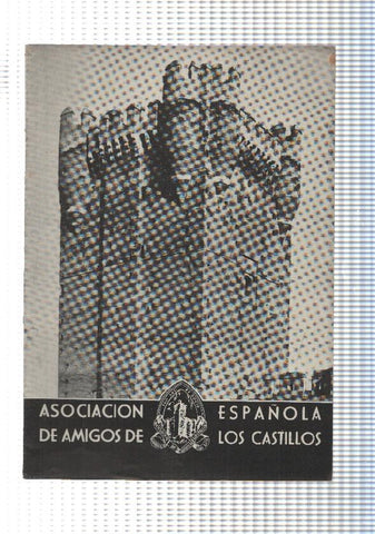 A.E.A.C conferencia 1954: Asociación Española de Amigos de los Castillos - La torre del homenaje castillo Mota. 
