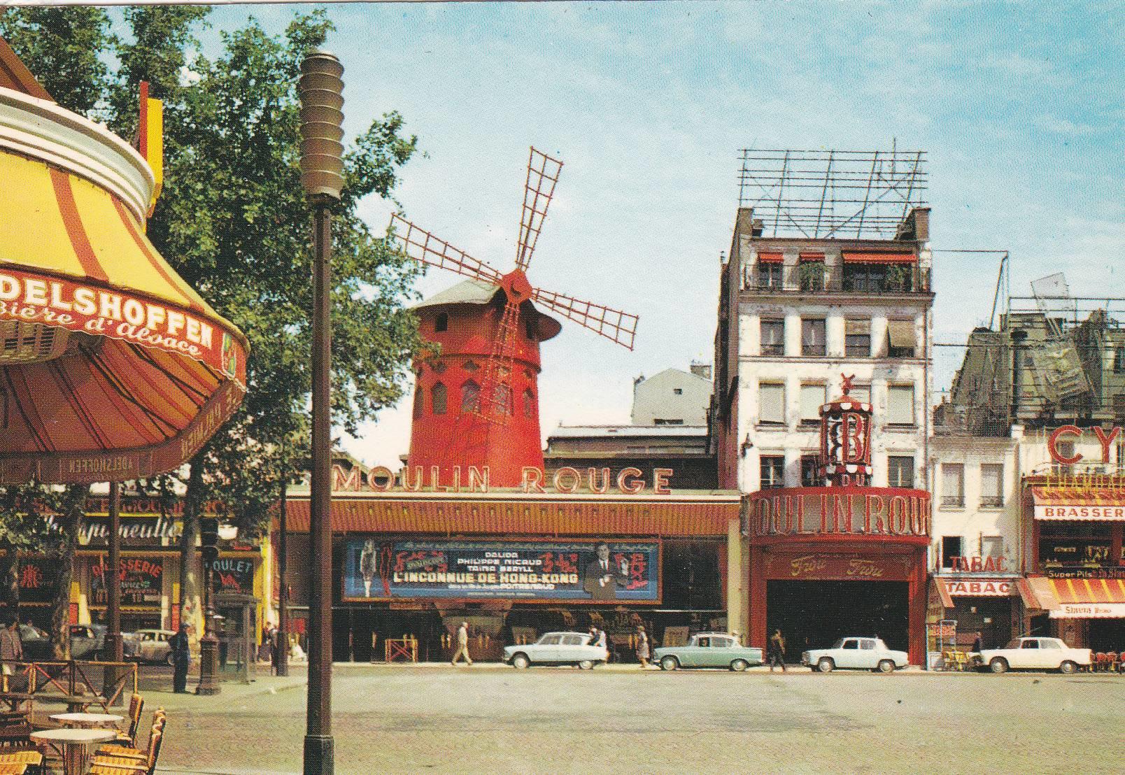 POSTAL B6103: FRANCIA: MOULIN ROUGE