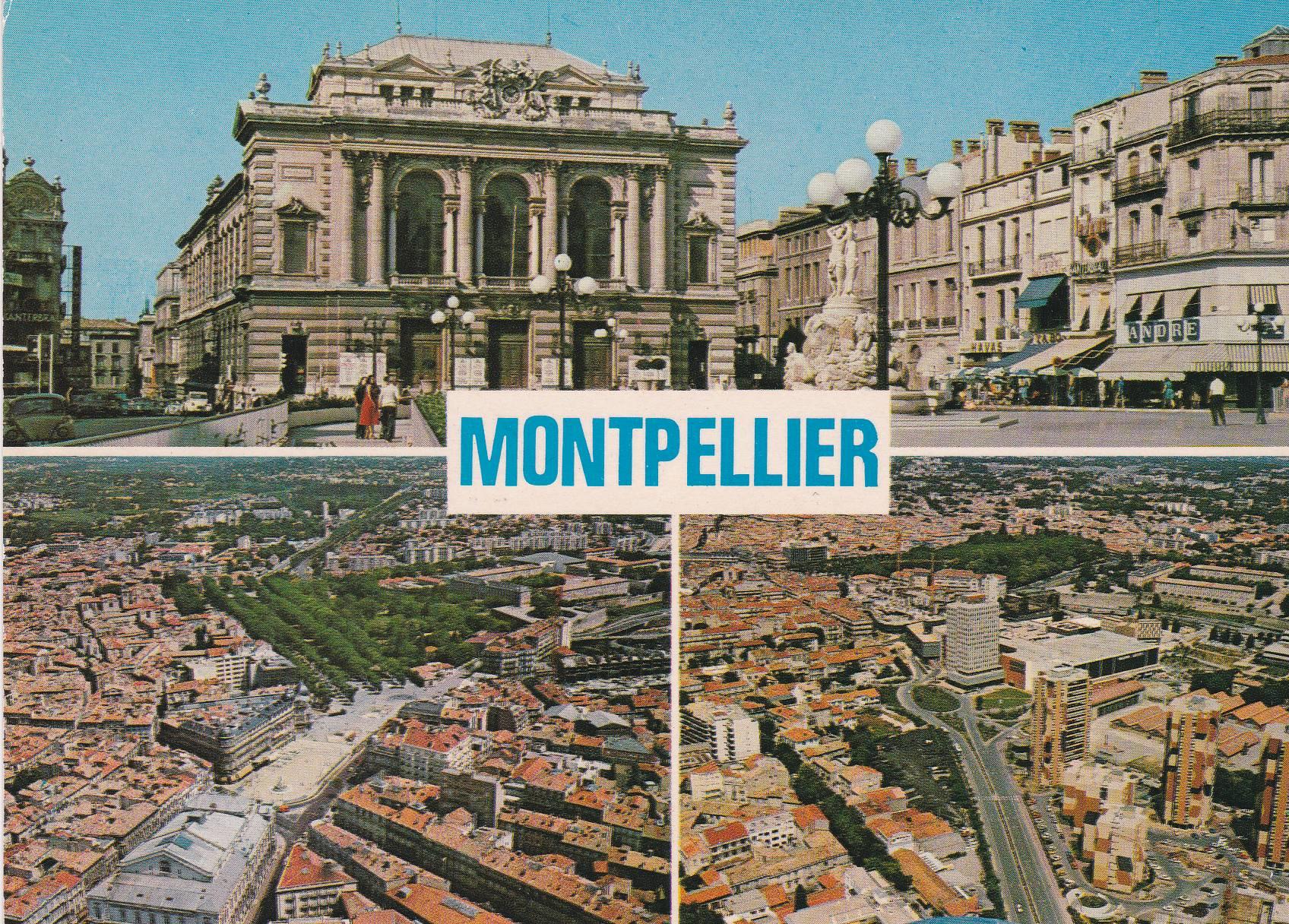 POSTAL B6115: LANGUEDOC: MONTPELLIER