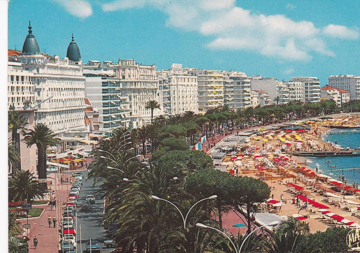 POSTAL B6116: COSTA AZUL: CANNES