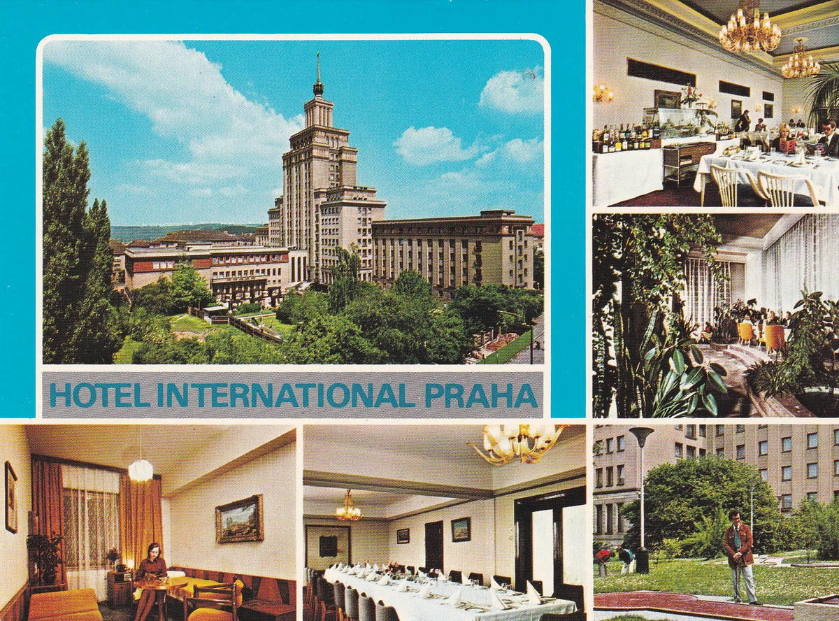 POSTAL B6127: PRAGA: HOTEL INTERNACIONAL