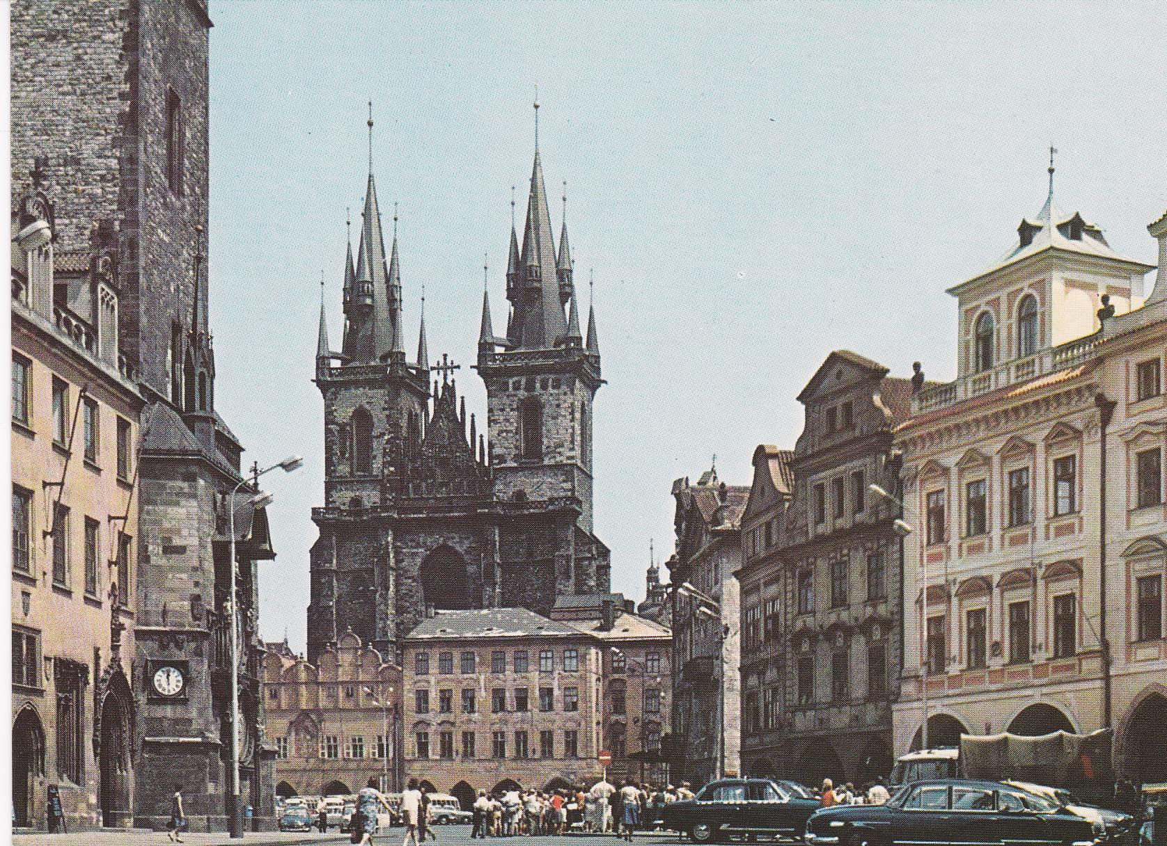 POSTAL B6128:  PRAGA: CATEDRAL