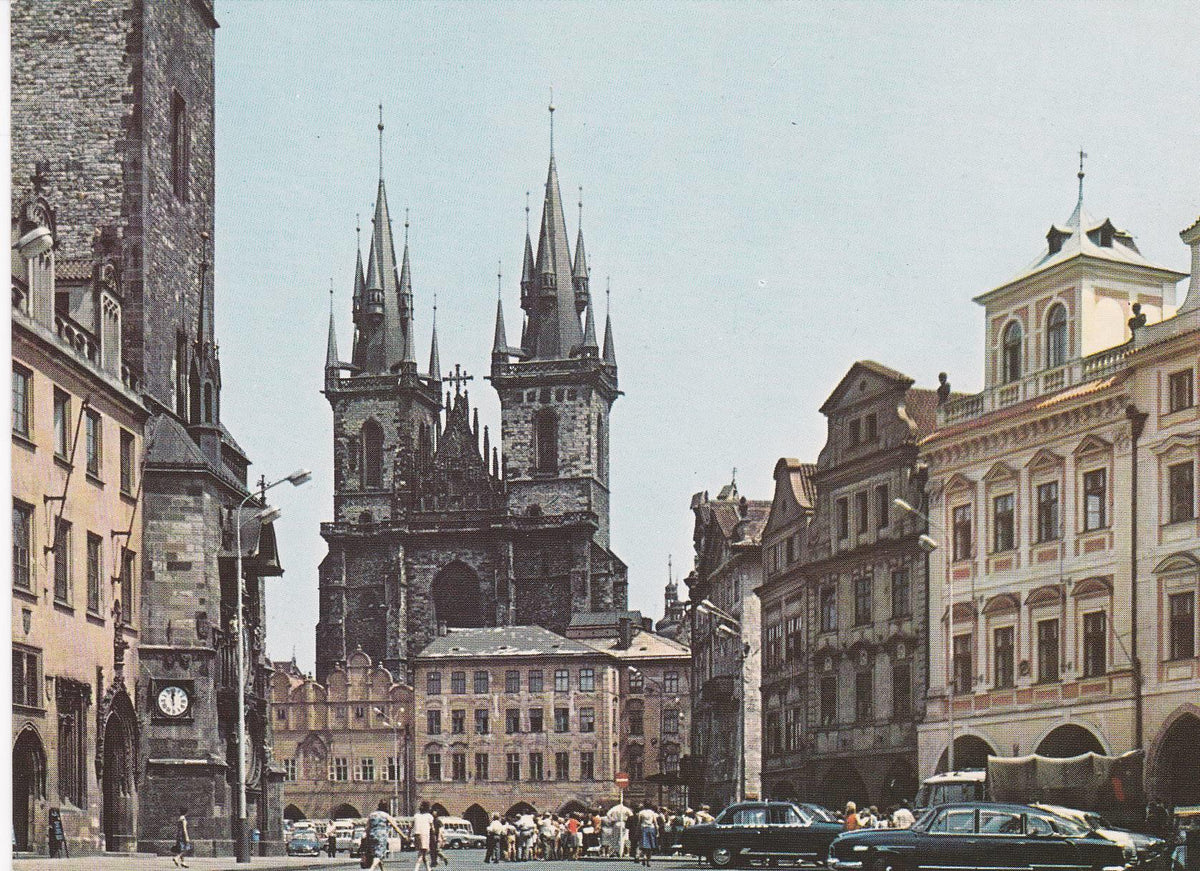 POSTAL B6128:  PRAGA: CATEDRAL