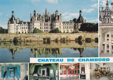 POSTAL B6130: FRANCIA: CASTILLO CHAMBORD