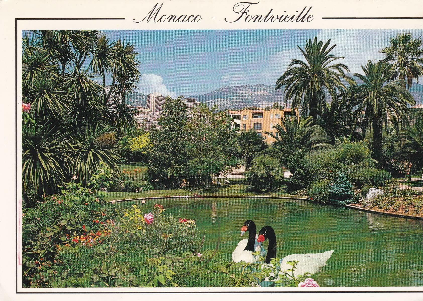 POSTAL B6132: MONACO: FONTVIELLE