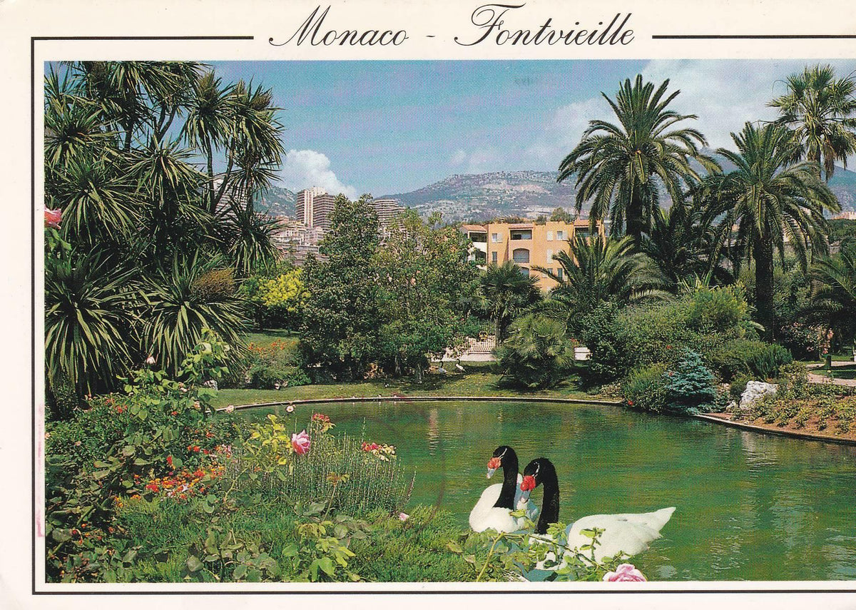 POSTAL B6132: MONACO: FONTVIELLE