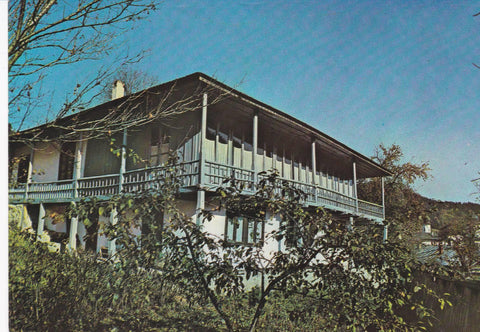 POSTAL B6136: RISNOV: CASA MEMORIAL ALEXANDRU VALHUJA