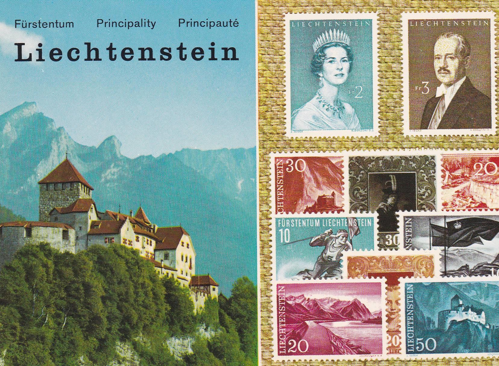 POSTAL B6142: LIECHTENSTEIN: FILATELIA