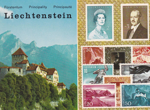 POSTAL B6142: LIECHTENSTEIN: FILATELIA