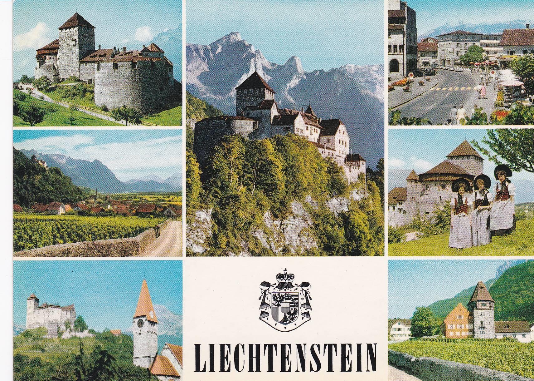 POSTAL B6143: LIECHTENSTEIN: EN GENERAL
