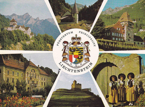 POSTAL B6144: LIECHTENSTEIN: EN GENERAL