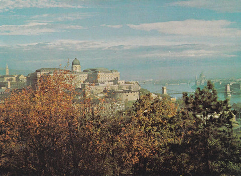 POSTAL B6156: BUDAPEST: PANORAMA