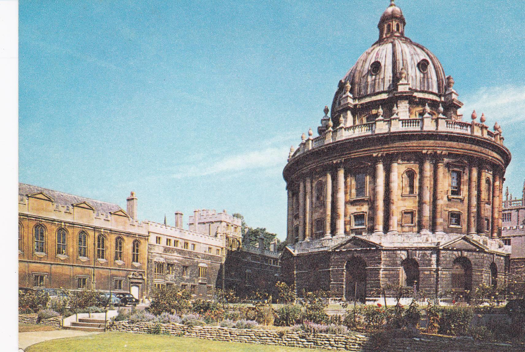 POSTAL B6163: OXFORD: RADCLIFFE