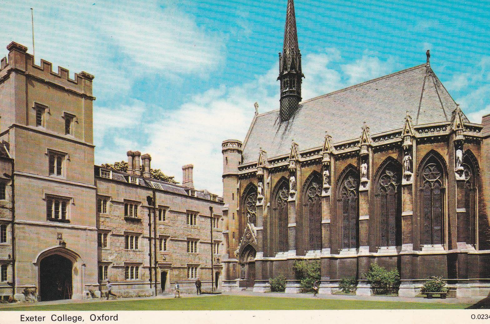 POSTAL B6164: OXFORD: EXETER COLLEGE