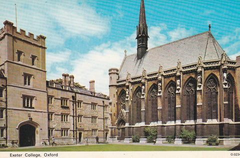 POSTAL B6164: OXFORD: EXETER COLLEGE