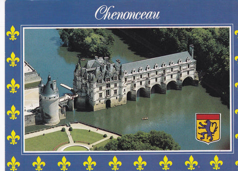 POSTAL B6168: CASTILLOS DEL LOIRA: CHENONCEAU