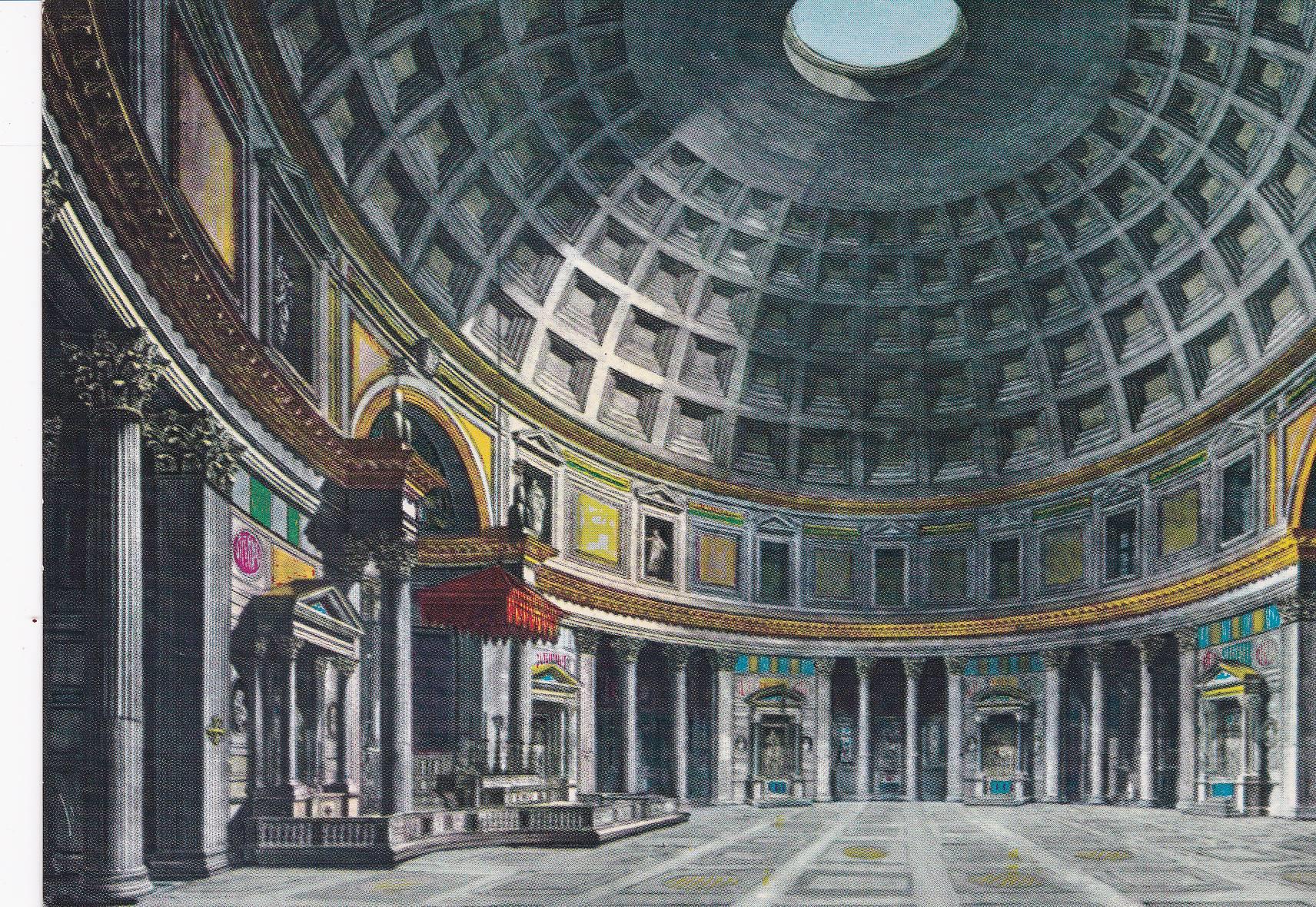 POSTAL B6174: ROMA: PANTHEON