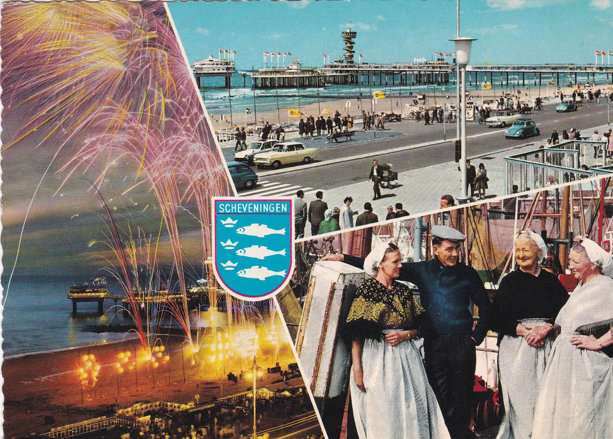 POSTAL B6175: SCHEVENINGEN: DIVERSOS ASPECTOS