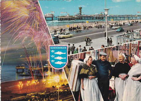 POSTAL B6175: SCHEVENINGEN: DIVERSOS ASPECTOS