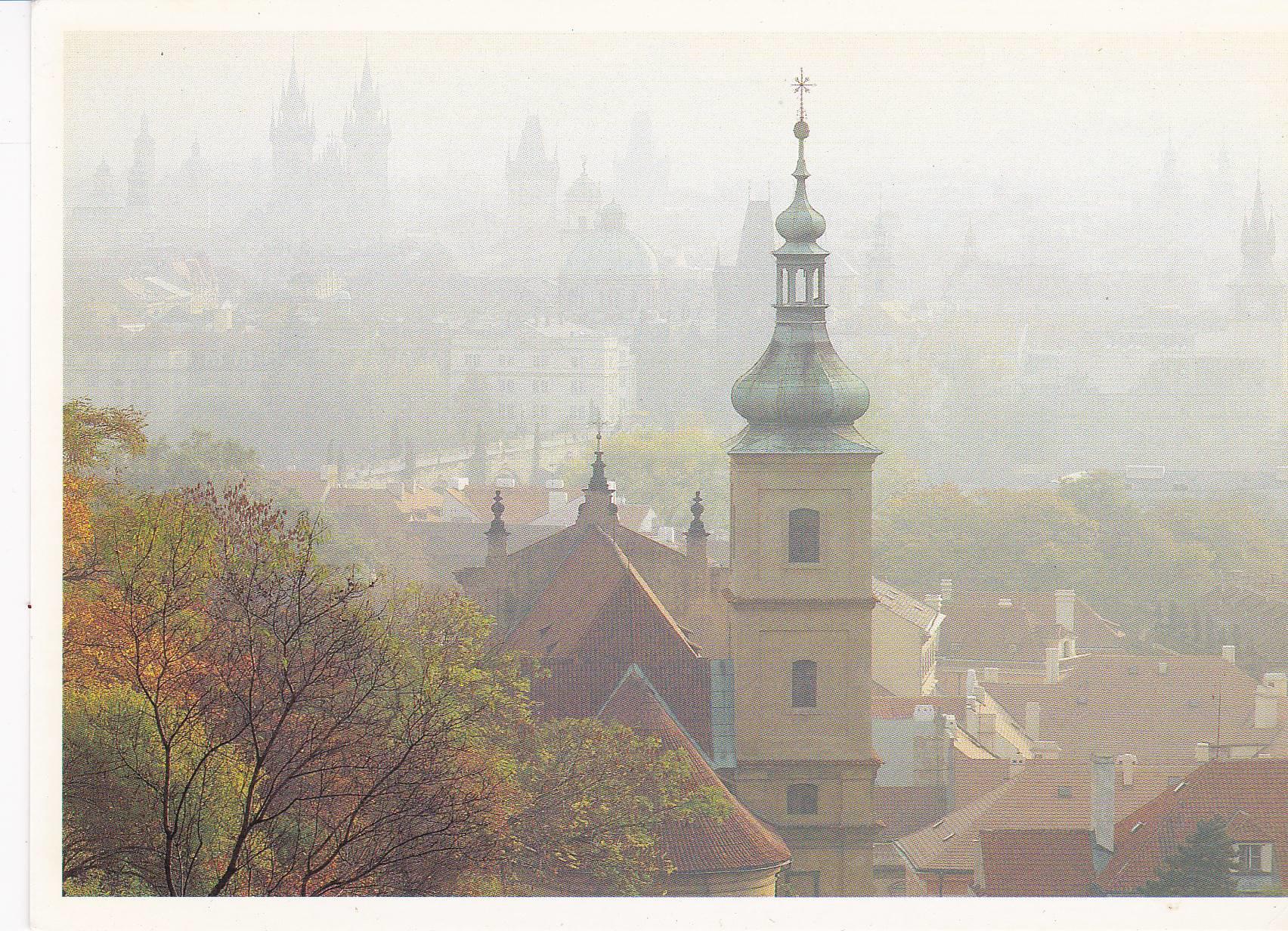 POSTAL B6176: PRAGA: PANORAMICA