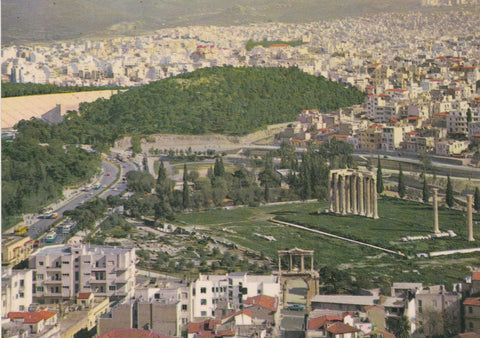 POSTAL B6177: ATENAS: PANORAMICA