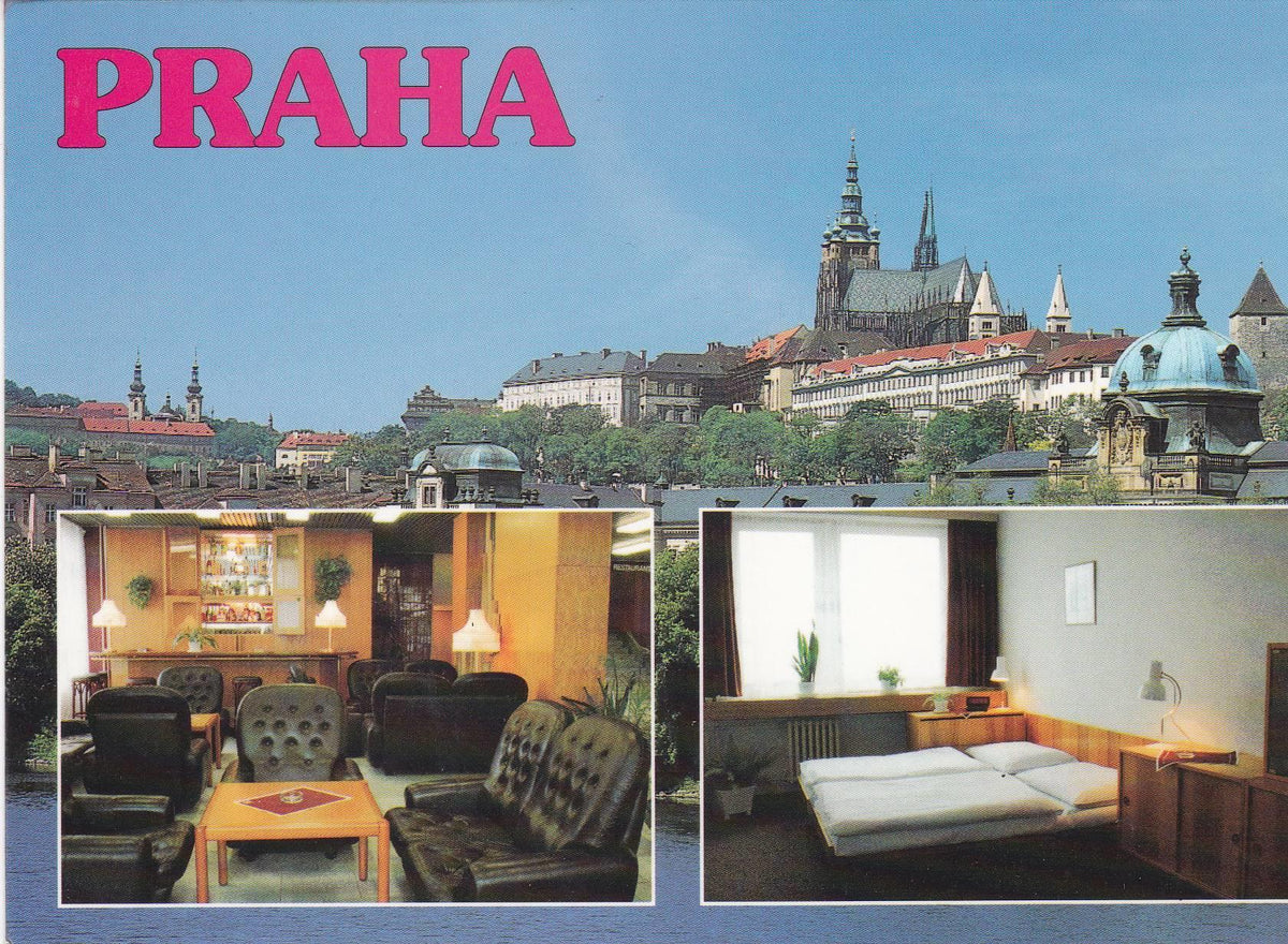 POSTAL B6180: PRAGA: HOTEL DUM