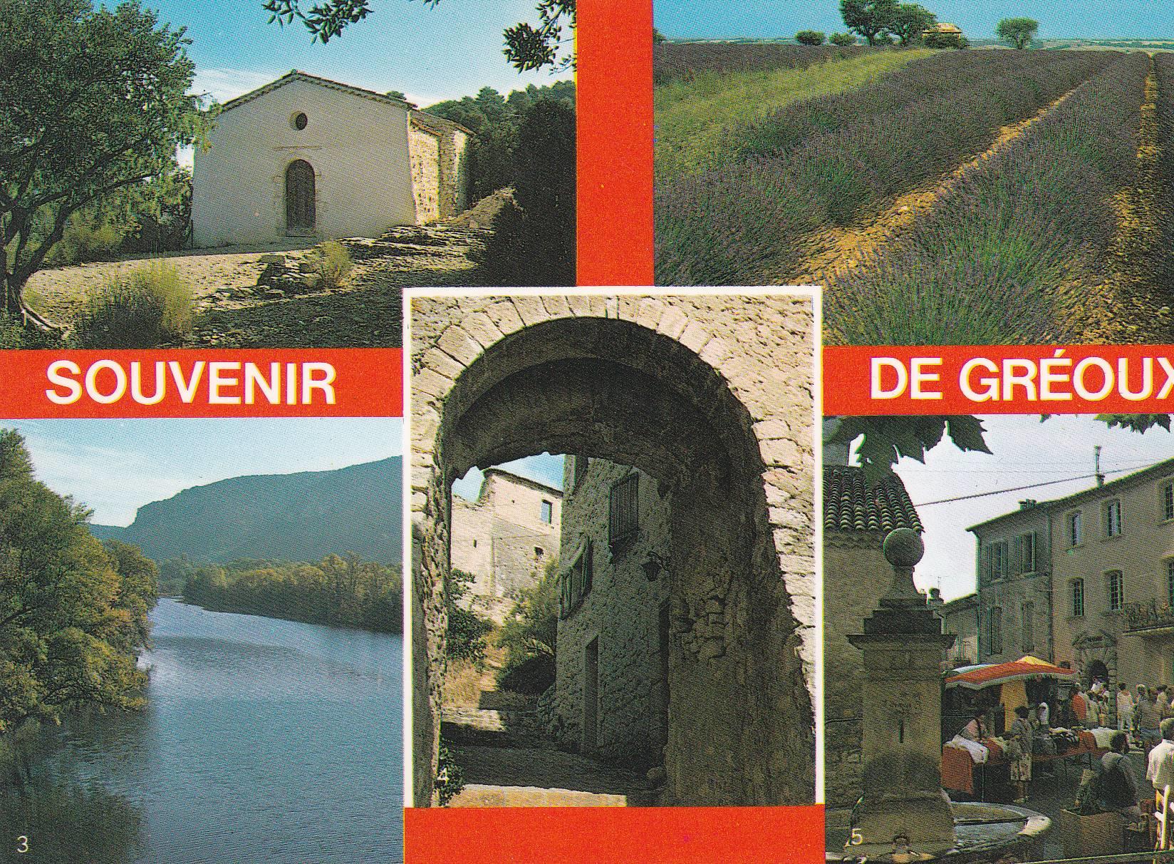 POSTAL B6188: GREOUX: DIVERSOS ASPECTOS