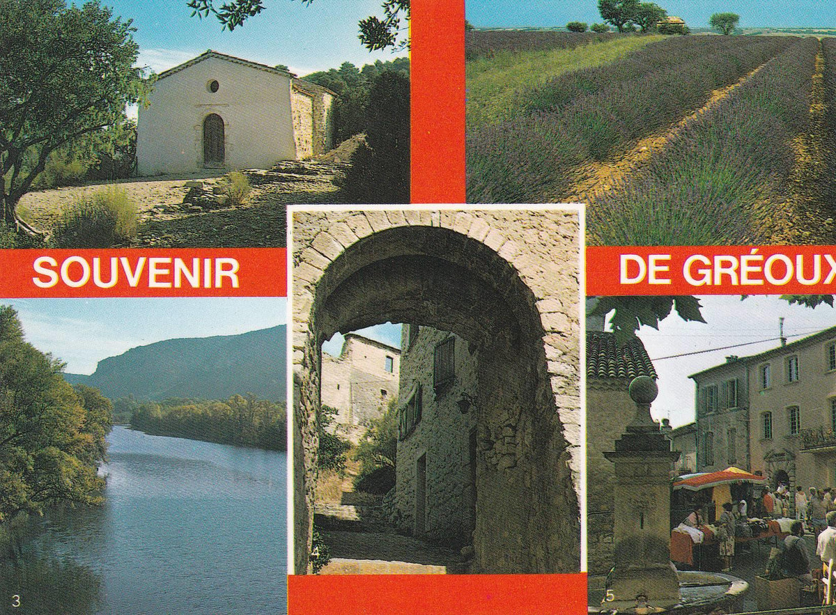 POSTAL B6188: GREOUX: DIVERSOS ASPECTOS