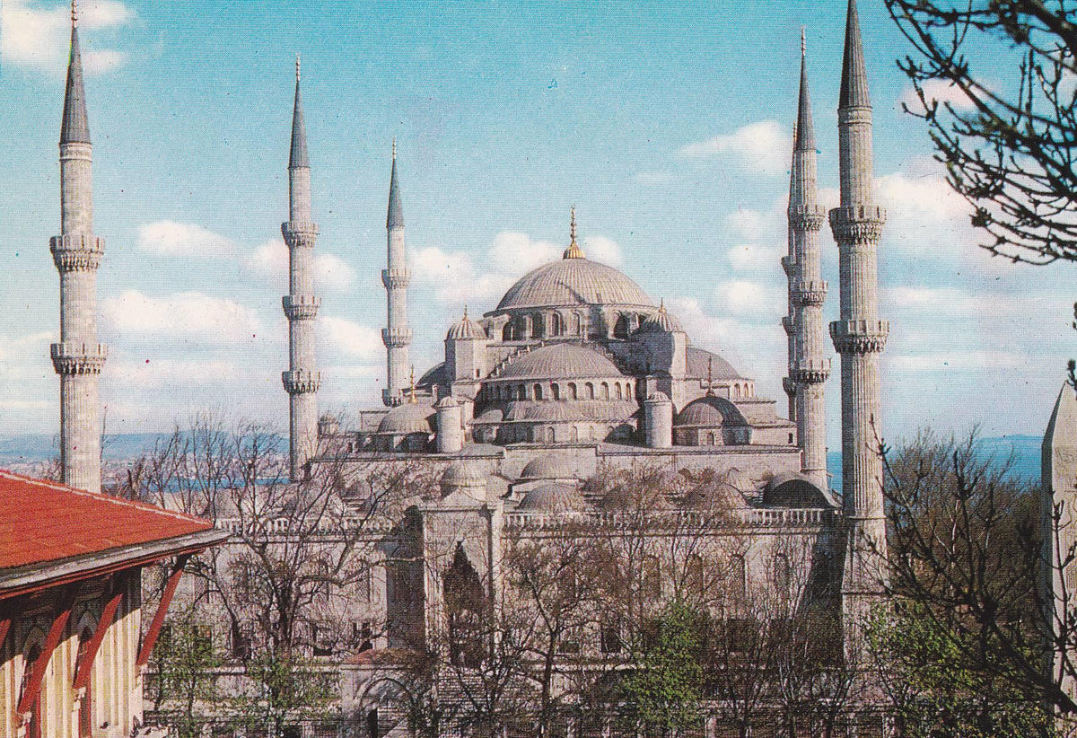 POSTAL B6190: ESTAMBUL: MEZQUITA SULTANAHMET