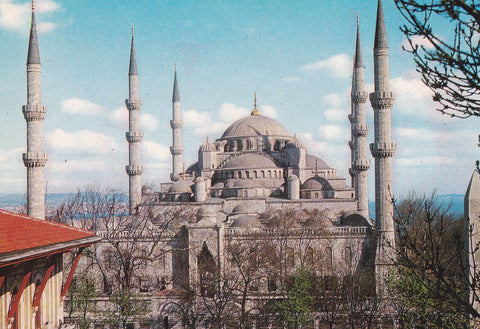 POSTAL B6190: ESTAMBUL: MEZQUITA SULTANAHMET