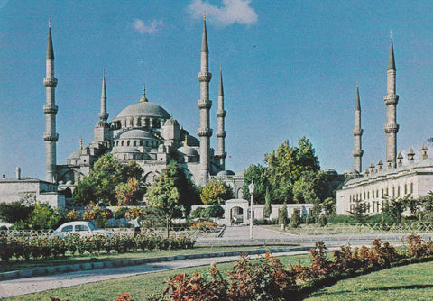 POSTAL B6191: ESTAMBUL: MEZQUITA SULTANAHMET