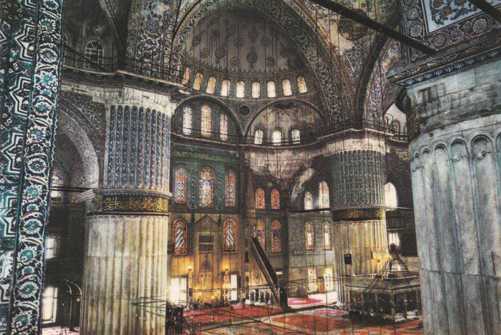 POSTAL B6192: ESTAMBUL: MEZQUITA SULTANAHMET