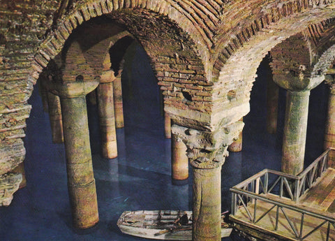 POSTAL B6193: ESTAMBUL: CISTERNAS