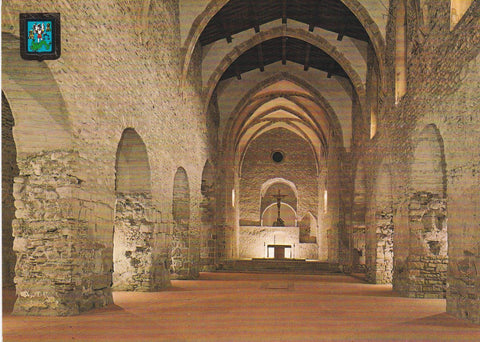 POSTAL B6195: ST MICHEL DE CUXA: INTERIOR