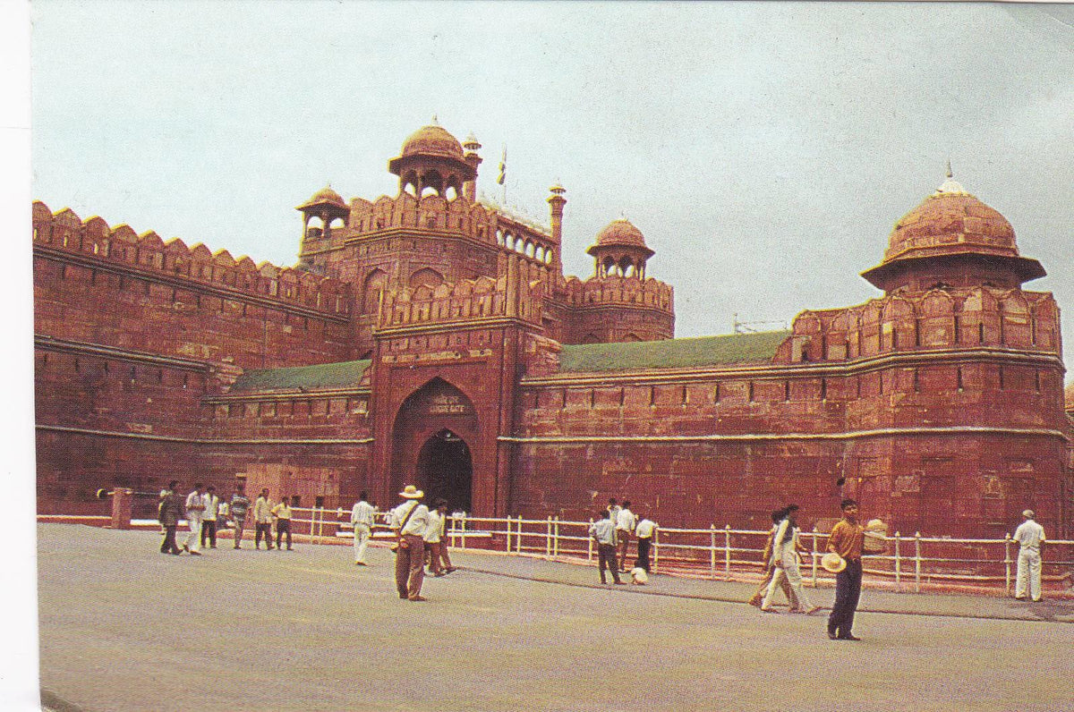 POSTAL B6196: INDIA: REDFORT