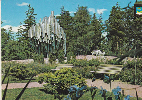 POSTAL B6198: HELSINKI: MONUMENTO SIBELIUS