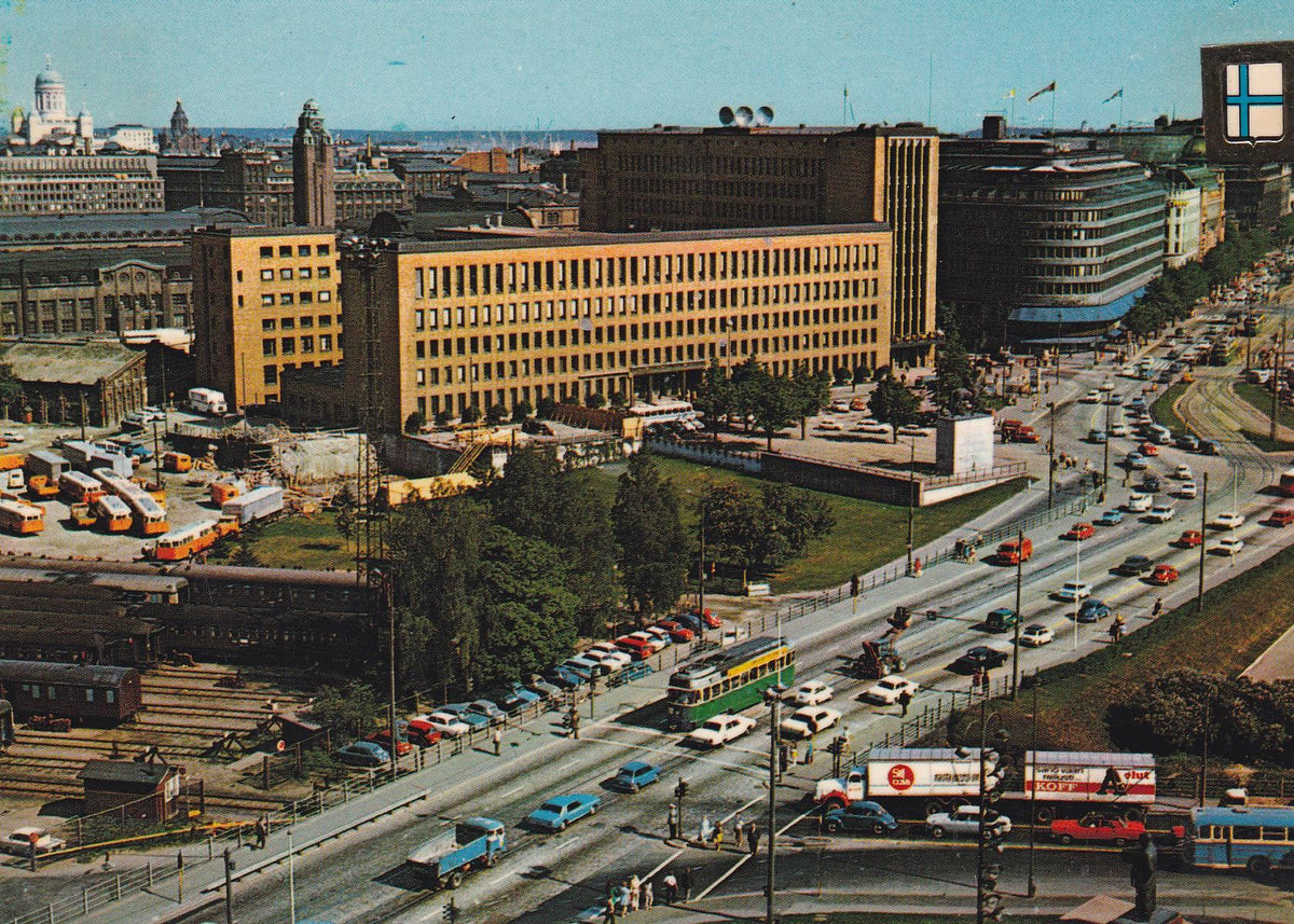 POSTAL B6199: HELSINKI: CINCO CONTINENTES
