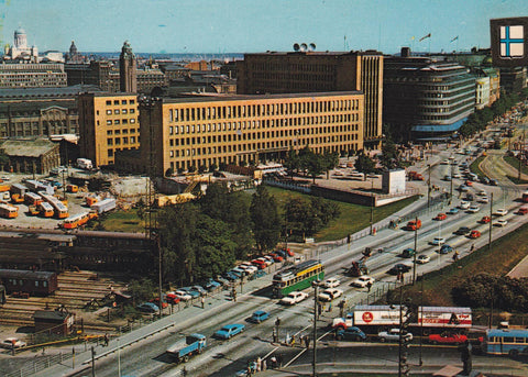 POSTAL B6199: HELSINKI: CINCO CONTINENTES