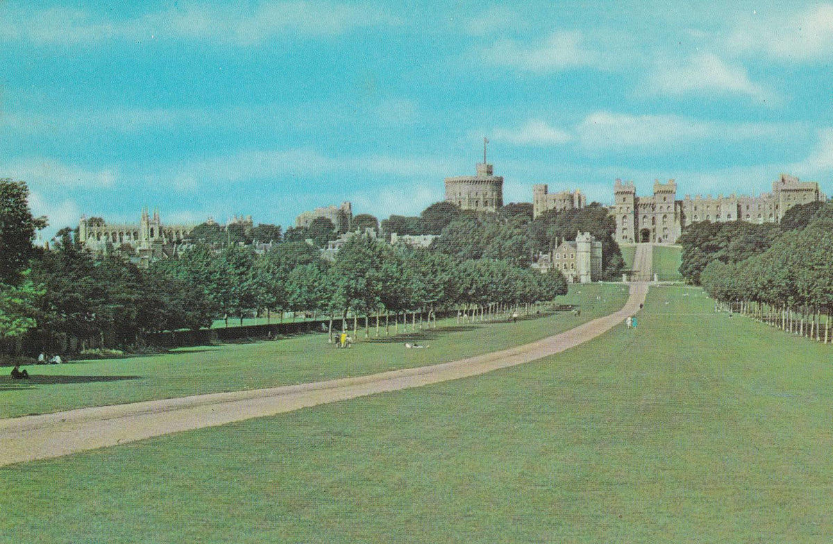 POSTAL B6202: GRAN BRETAÑA: THE LONG WALK WINDSOR